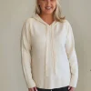 Alexa Knit Hoodie - Natural