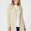 Ava Rib Cardigan - Natural