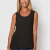 Basic Cotton Camisole - Black