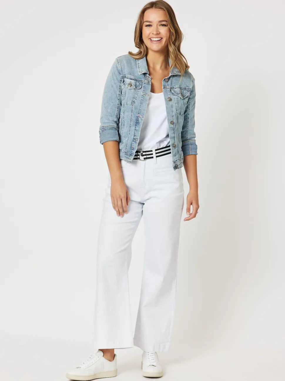 Basic Cotton Camisole - White