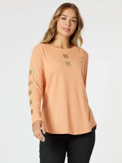 Be Square Long Sleeve Top - Melon