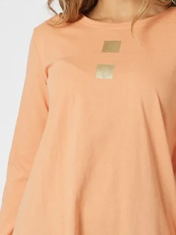 Be Square Long Sleeve Top - Melon