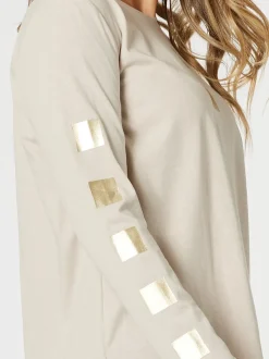 Be Square Long Sleeve Top - Natural