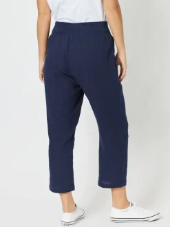 Byron Cotton 7/8 Pant - Navy
