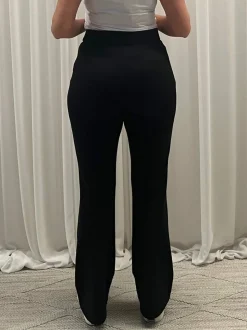 Carla Flare Pant - Black
