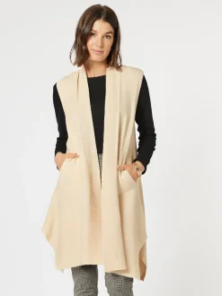 Casa Knit Vest - Natural