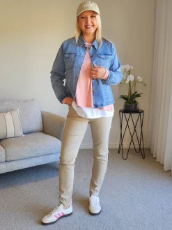 Chicago Slim Leg Jean - Natural