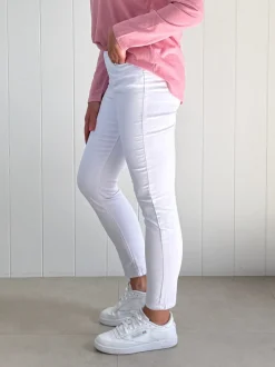 Chicago Slim Leg Jean - White