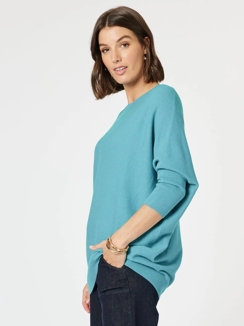 Felicity Knit - Turquoise