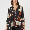 Galleria Print Shirt - Black Multi