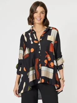 Galleria Print Shirt - Black Multi