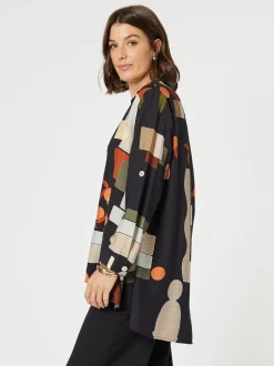 Galleria Print Shirt - Black Multi