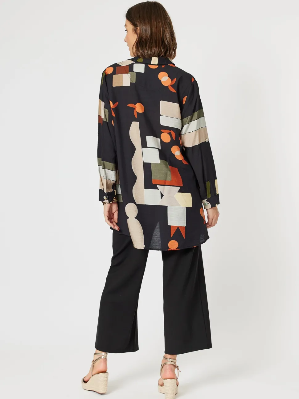 Galleria Print Shirt - Black Multi