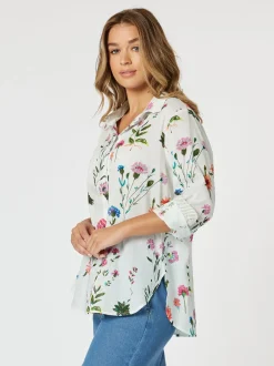 Garden Floral Print Shirt - Multi