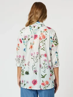 Garden Floral Print Shirt - Multi