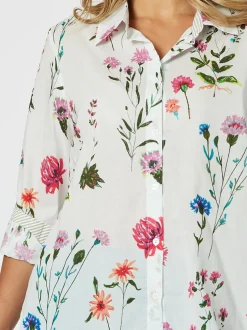 Garden Floral Print Shirt - Multi