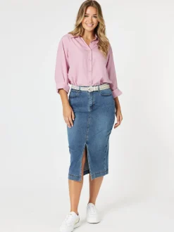 Hailey Chic Shirt - Pink