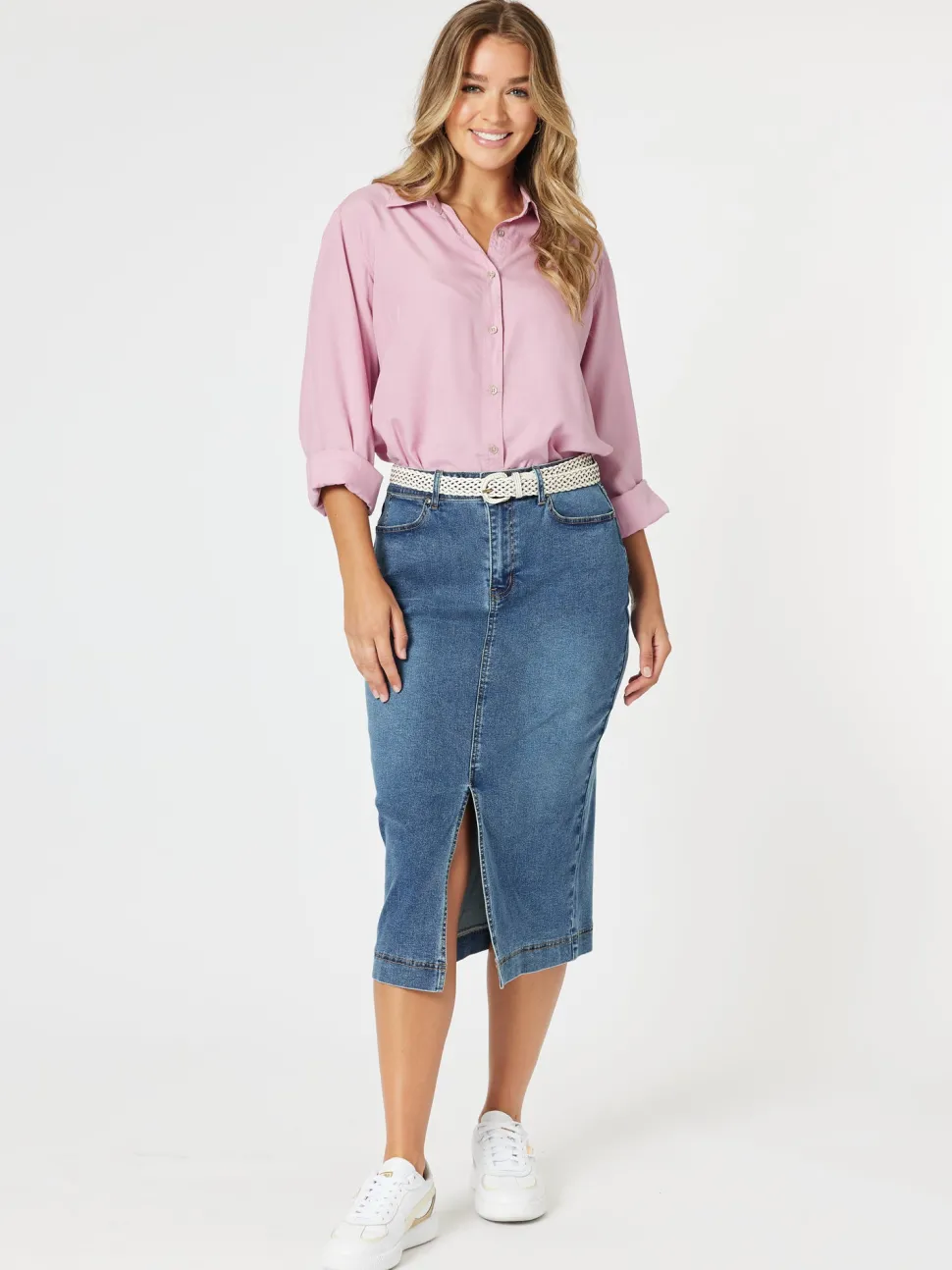 Hailey Chic Shirt - Pink