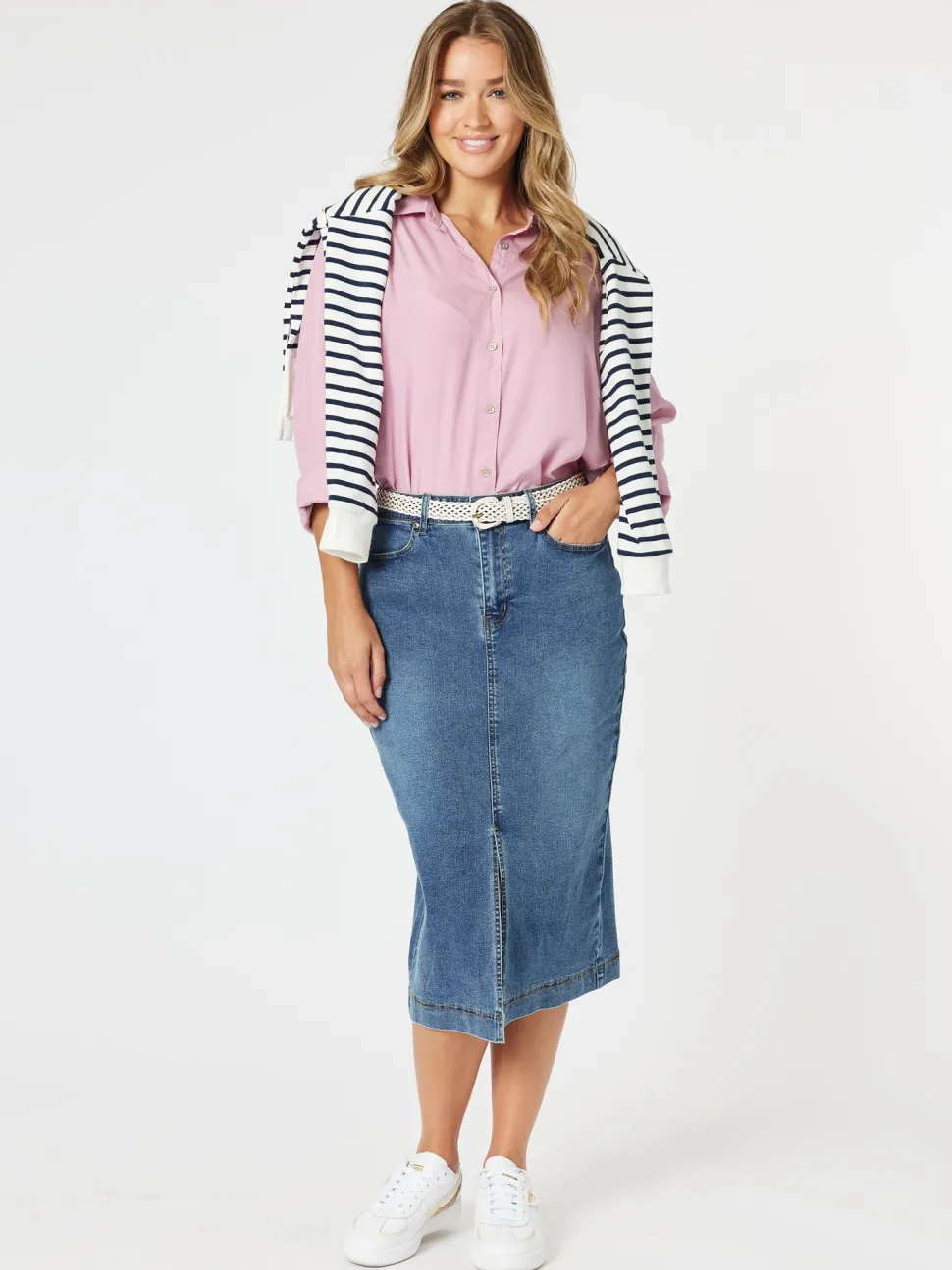 Hailey Chic Shirt - Pink