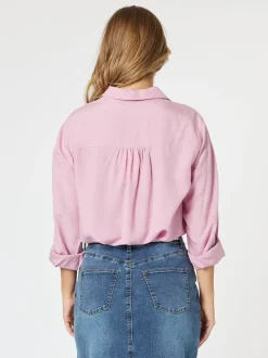 Hailey Chic Shirt - Pink