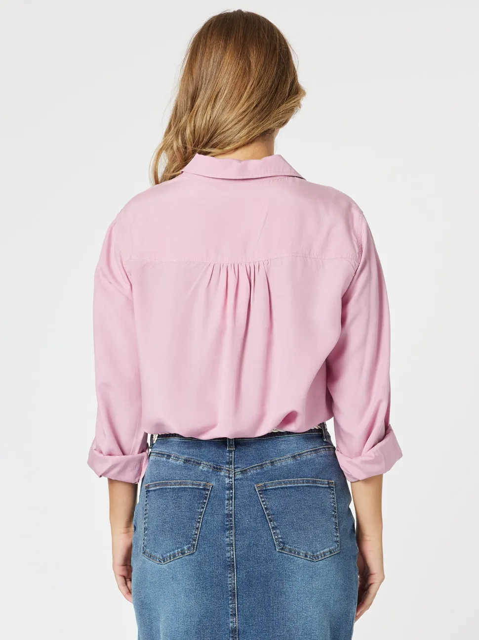 Hailey Chic Shirt - Pink