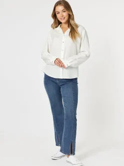 Hailey Chic Shirt - White