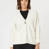 Highland Rib Cardigan - Ivory
