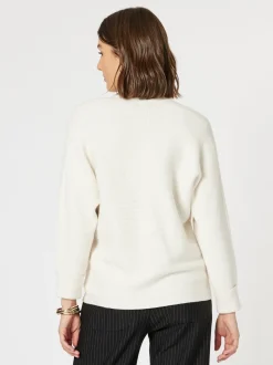 Highland Rib Cardigan - Ivory