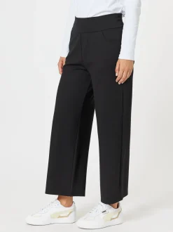 Kimmy Ponte Wide Leg Pant - Black