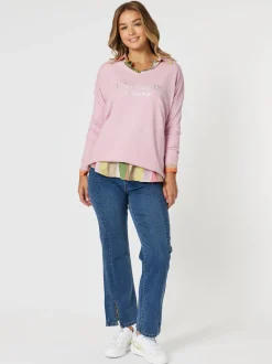 La Paris Knit Top - Pink