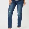 LA Stretch Pull On Jean - Dark Denim