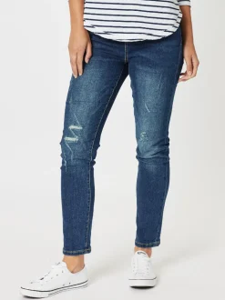 LA Stretch Pull On Jean - Dark Denim