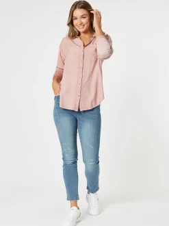 LA Stretch Pull On Jean - Denim