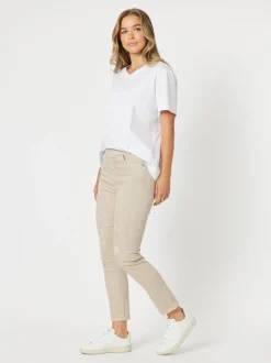 LA Stretch Pull On Jean - Natural