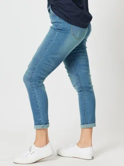 LA Stretch Pull On Jean - Denim