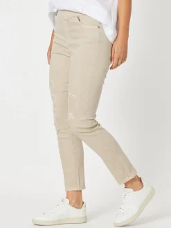 LA Stretch Pull On Jean - Natural