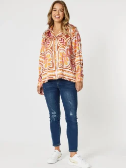 LA Stretch Pull On Jean - Dark Denim