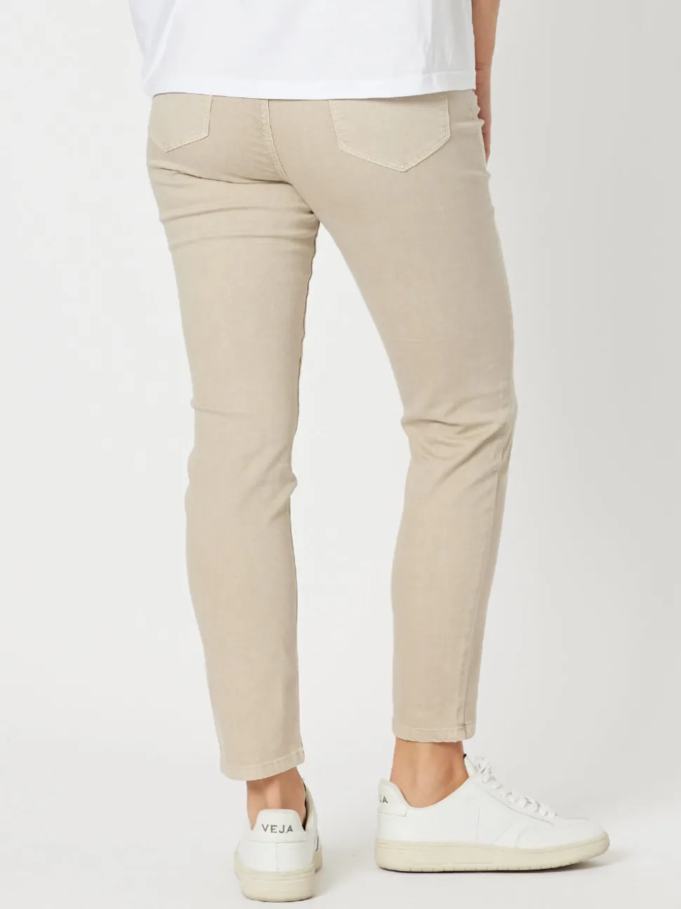 LA Stretch Pull On Jean - Natural