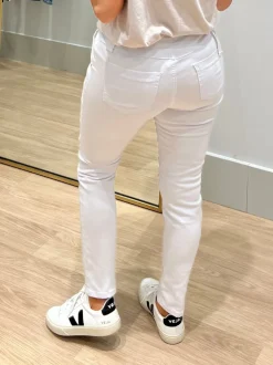 London Stretch Jogger Jean - White