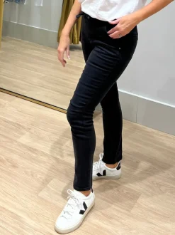 London Stretch Jogger Jean - Black