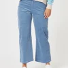 Lucy Stretch Cord Pant - Blue