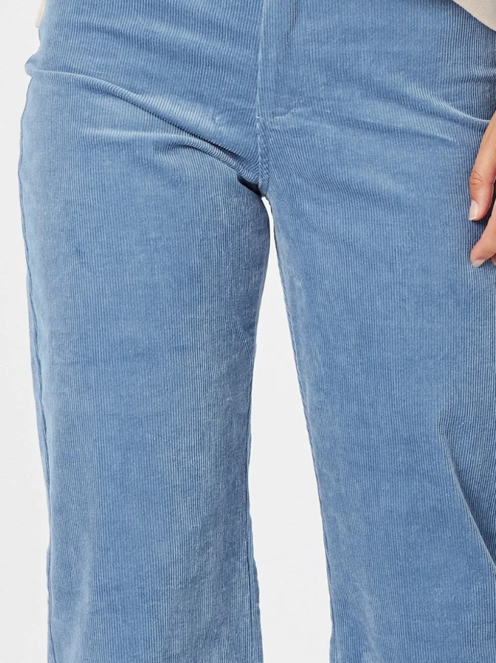 Lucy Stretch Cord Pant - Blue