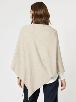 Macy Knit Poncho - Natural
