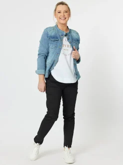 Maggie Denim Jacket - Denim