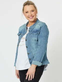 Maggie Denim Jacket - Denim