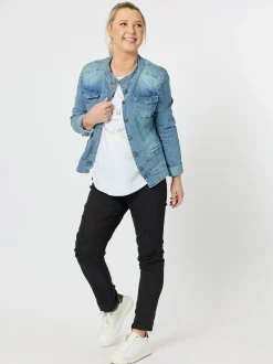 Maggie Denim Jacket - Denim