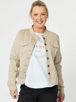 Maggie Denim Jacket - Natural