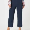 Marine Wide Leg Pant - Navy