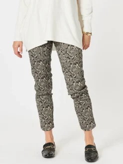 Muse Floral Print Pant - Granite