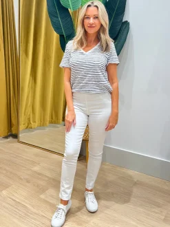 New Yorker Stretch Jean - White